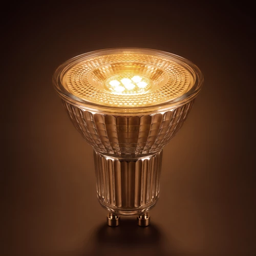Lucide MR16 - Led lamp - Ø 5 cm - LED - GU10 (MR16) - 1x5W 2700K - Transparant - sfeer 1